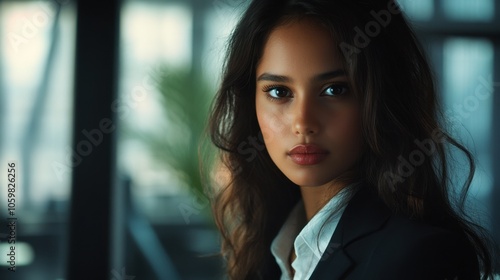 Wallpaper Mural Professional Portrait of a Woman in Business Attire Torontodigital.ca