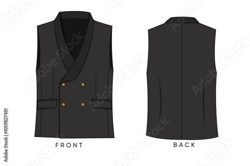 Mens premium luxury vest