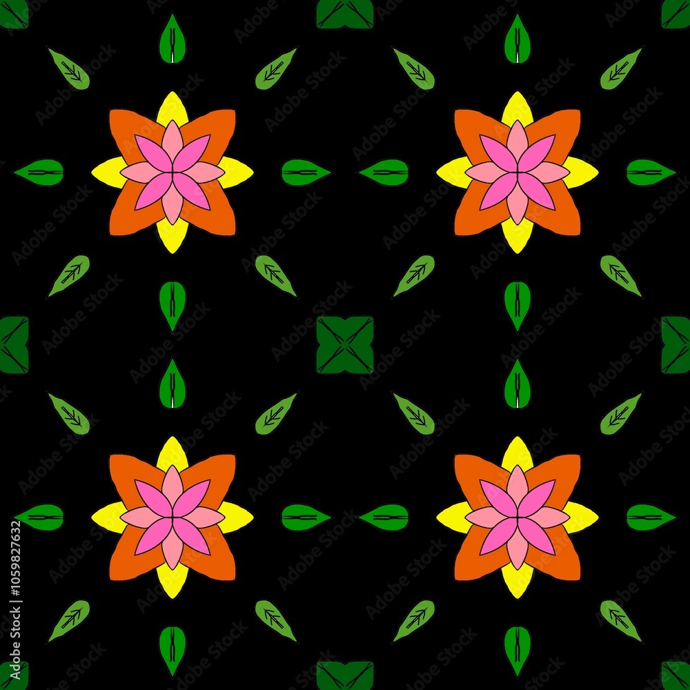 Fototapeta premium the imaginative fabric pattern or seamless pattern