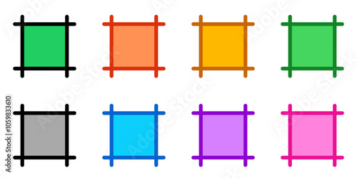 Editable frame, artboard vector icon. Part of a big icon set family. Perfect for web and app interfaces, presentations, infographics, etc