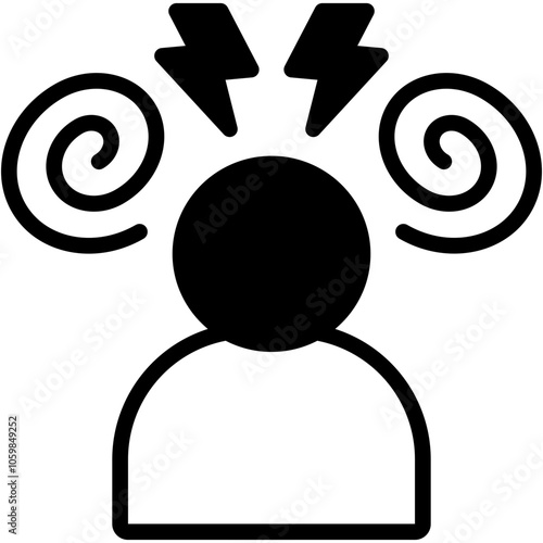 Dizziness Icon