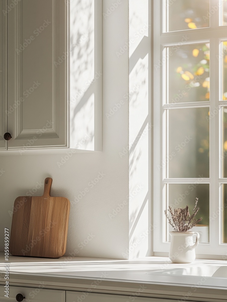 Fototapeta premium Fresh and Bright Kitchen
