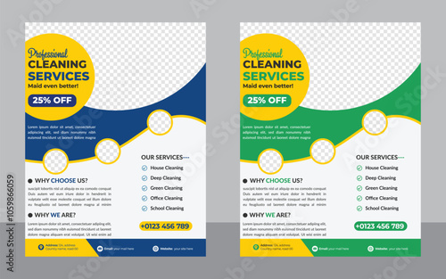 cleaning services flyer