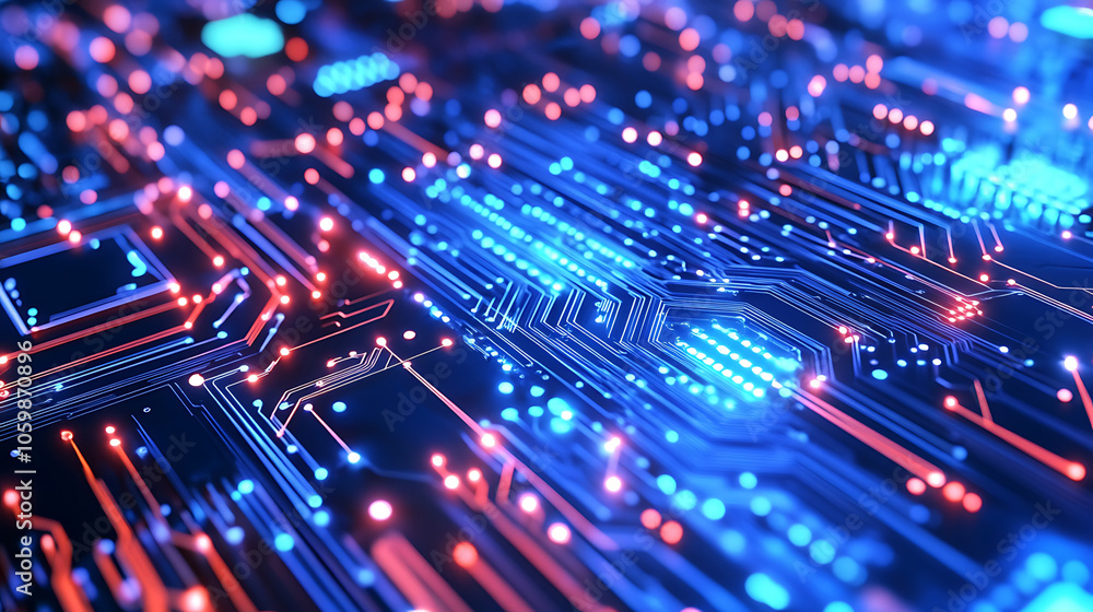 Obraz premium circuit board