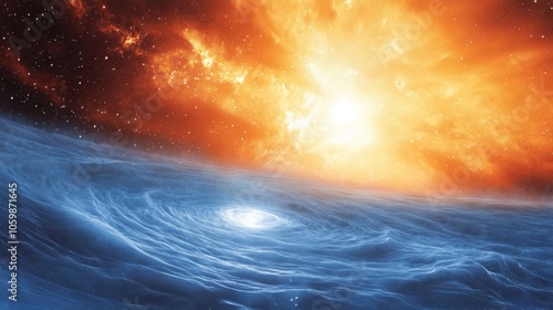 H2O in astrophysics Illustrations, stock photos photo