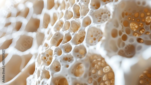 Detailed 3D rendering of a nephron structure, showcasing its intricate components including the glomerulus, tubules, and loop of Henle, essential for kidney function.