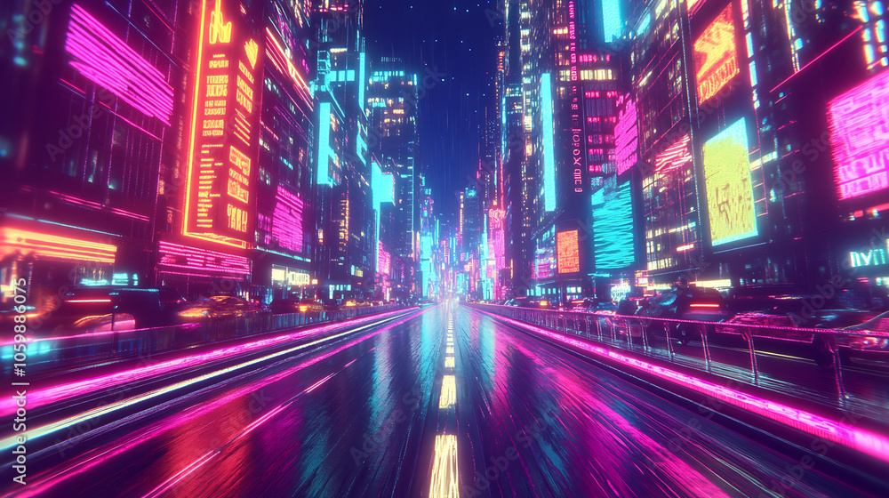 Obraz premium future city