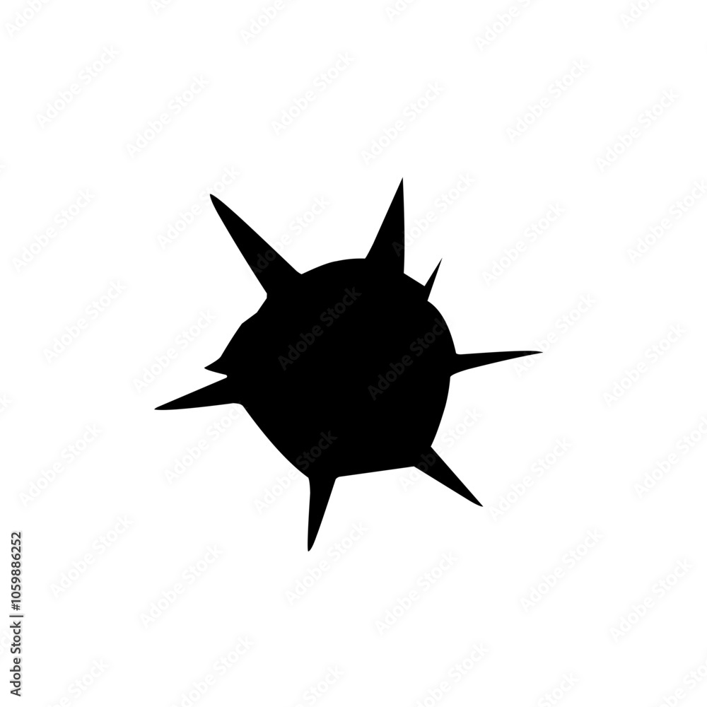 Fototapeta premium black bullet shot