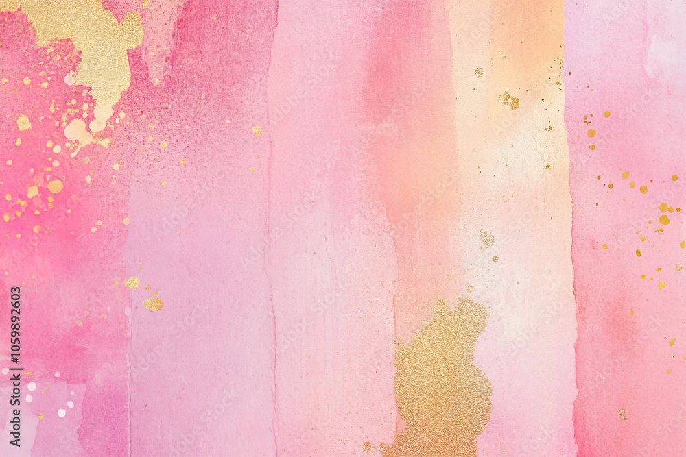 Fototapeta premium Abstract soft pink background with glitter and bokeh
