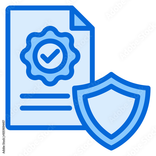 Certainty Blue Icon