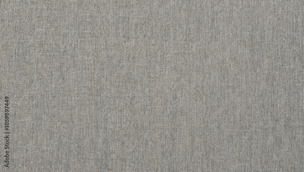 Fototapeta premium Noisy texture of canvas fabric, soft gray with subtle weave texture and light dust. Created with generative AI technology
