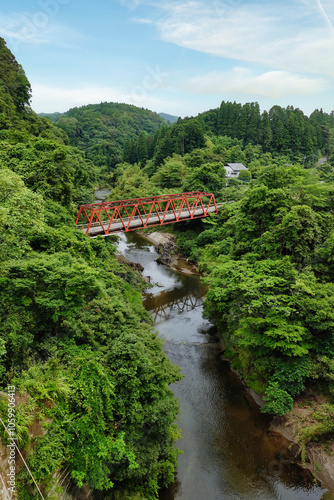 【エコイメージ】夏の田舎の風景