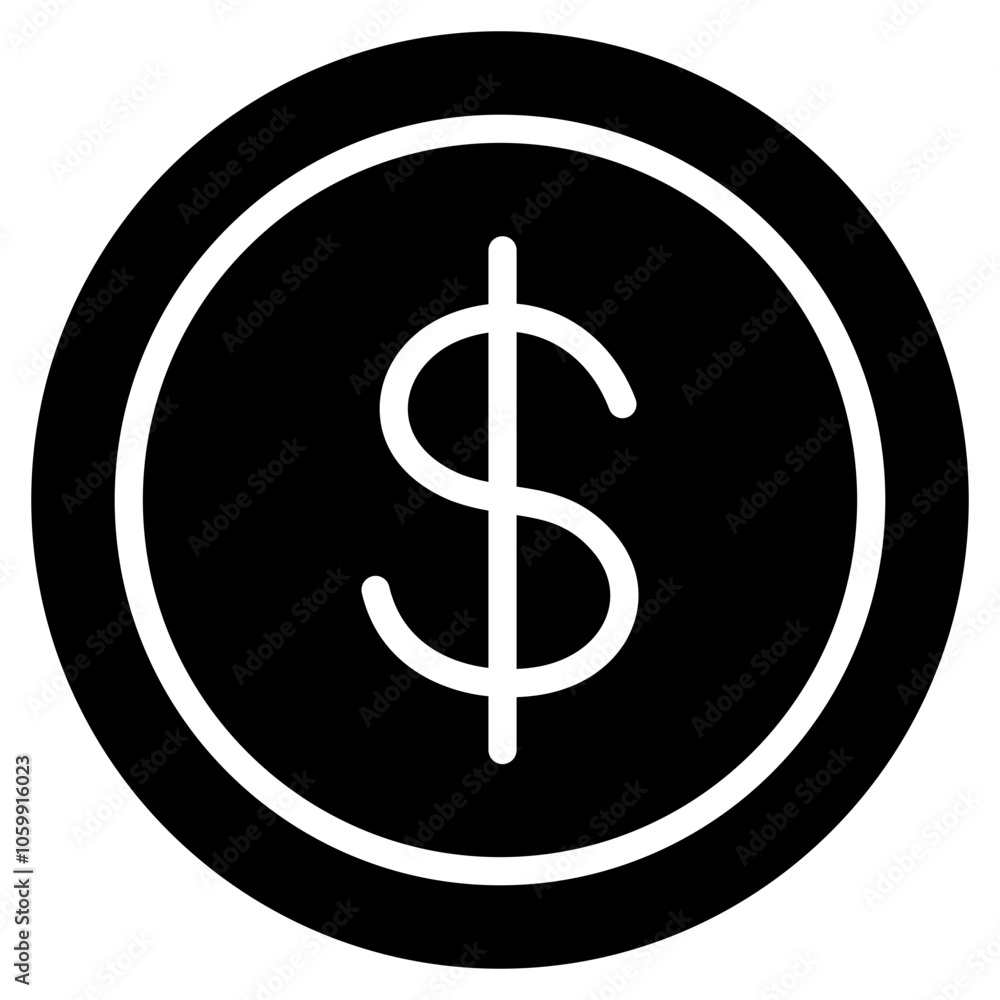 Obraz premium Dollar Icon