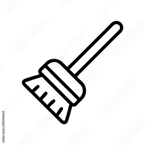 cleaning brush icon