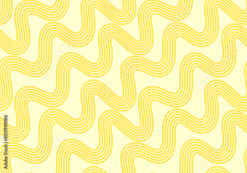 Noodle pattern poster