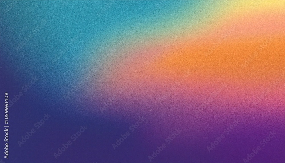 Obraz premium Gradient blur background, retro style moving waves E048