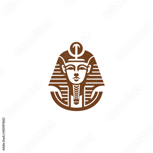 Egypt Osiris God Logo