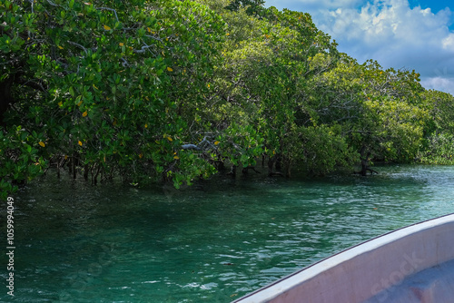 Scenic Views of Zanzibar Islands from a Boat Tou photo