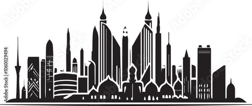 illustration of a city