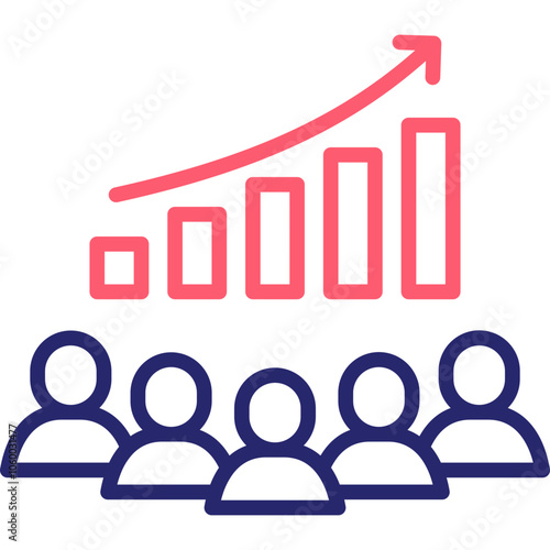 Population Growth Icon