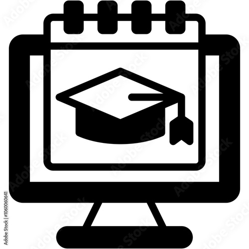 Online Study Schedule Icon