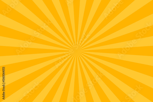 Sunburst background vector design. comic background with retro rays.sunburst pattern background.