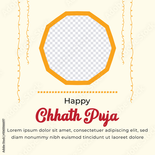 chhath puja poster design , chhath puja element