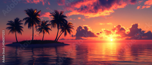 Breathtaking Natural Landscapes: Vibrant Sunsets, Serene Forests, and Colorful Ocean Views with Stunning Skies and Tranquil