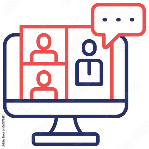 Online Meeting Icon