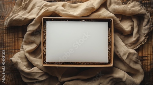 White Card Hotel Ambient with Natural Light, Photorealistic Image for Hospitality or Travel Industry Generative AI photo