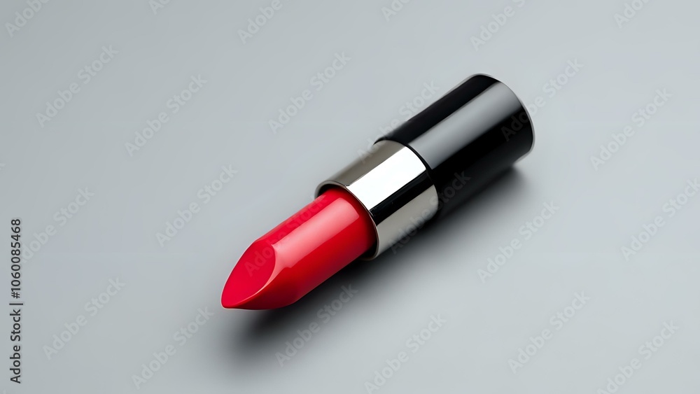 Lipstick on Grey Background Lipstick on Grey Background