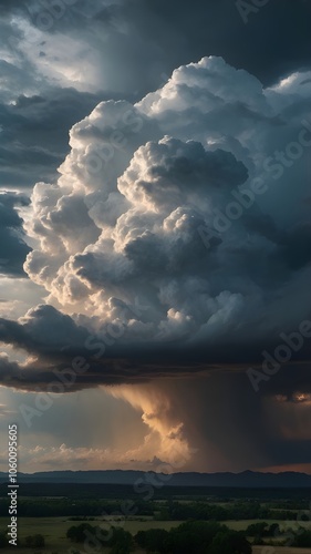 clouds over the sea