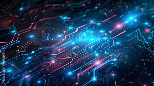 Abstract technology background