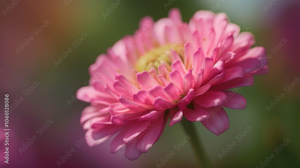 Fototapeta premium Soft Pink Flower Petals in Blurred Background