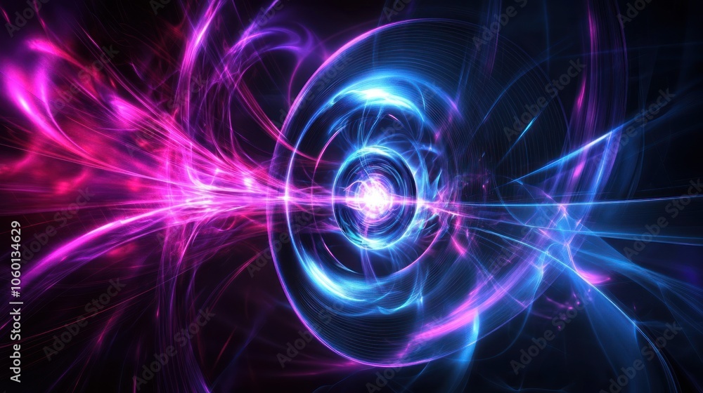 Obraz premium Abstract Light Energy