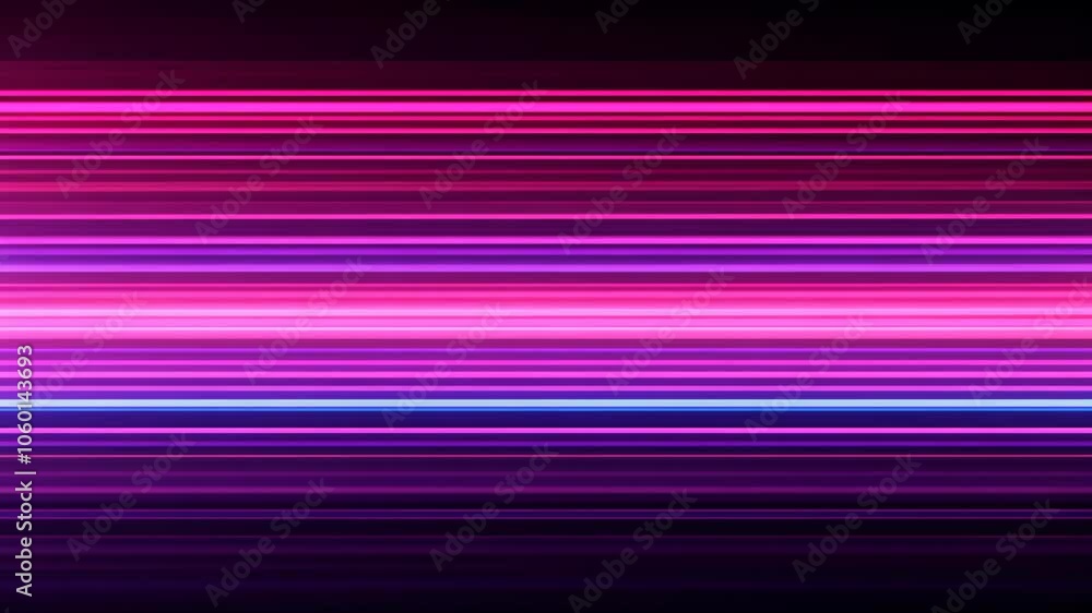 Abstract background with horizontal neon stripes in shades of pink, purple, and blue Abstract background with horizontal neon stripes in shades of pink, purple, and blue