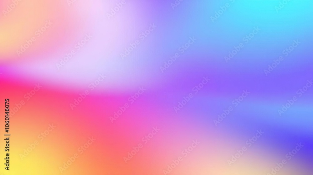 Obraz premium Abstract rainbow and gradient background with vibrant colors blending seamlessly, creating a unique and captivating visual experience, gradient, captivating, experience