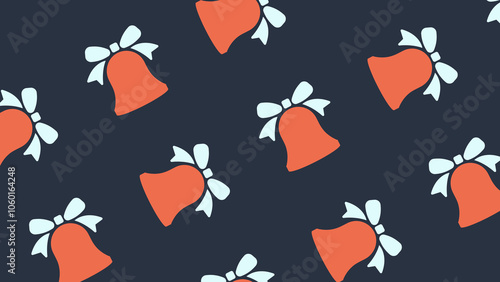 seamless background with hearts