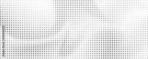 Grunge halftone gradient texture. Faded noise grit background. Sandy wallpaper. Retro pixel background. Black and white anime or manga comic overlay.