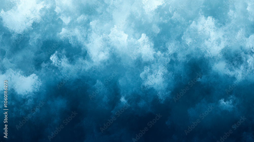 Mystical weather background with twilight blue and cerulean shades. Rolling thunderclouds with luminous highlights. Celestial fog texture with dimensional layers. Ethereal skyscape concept Mystical weather background with twilight blue and cerulean shades. Rolling thunderclouds with luminous highlights. Celestial fog texture with dimensional layers. Ethereal skyscape concept