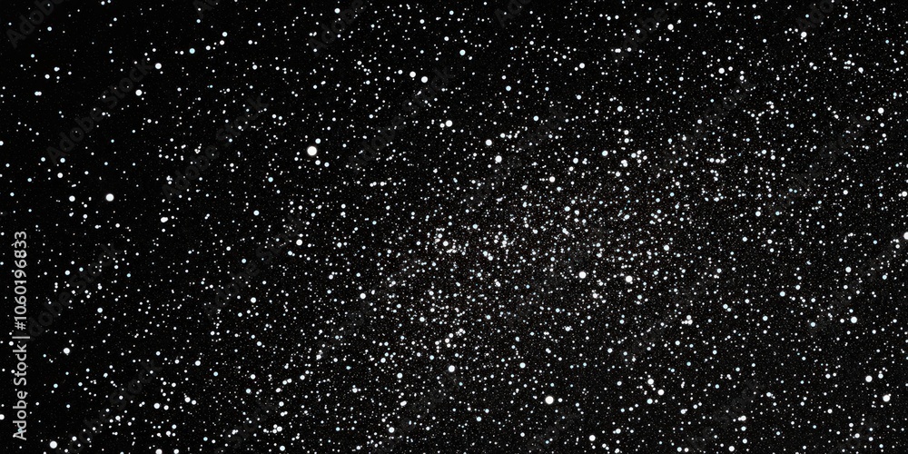 Obraz premium Black Distressed Background with Tiny White Overlays