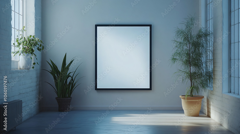 Digital Menu Board Screen Display Mockup in Portrait Mode Digital Menu Board Screen Display Mockup in Portrait Mode