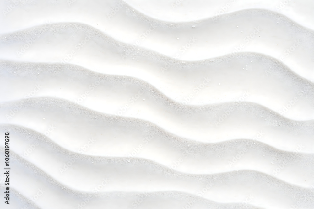 Obraz premium Summer White Sand Beach Overhead Shot