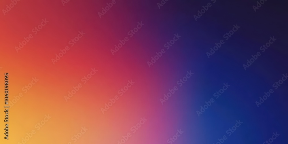 Fototapeta premium Abstract Dark Blue and Orange Gradient Background