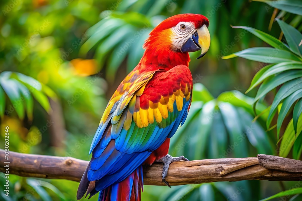 red and yellow macaw Cute Animals alphabet image. red and yellow macaw Cute Animals alphabet image.