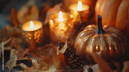 Cozy Thanksgiving Centerpie...