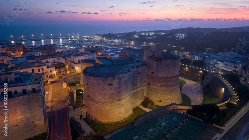 Otranto - Castello Aragonese - notturno
