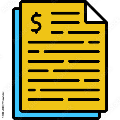 Bank Statement Icon