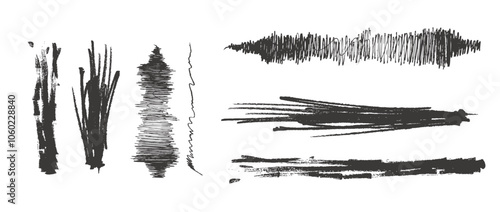 Brush texture, ink, brush pattern, wave pattern brush stroke material. brush stroke