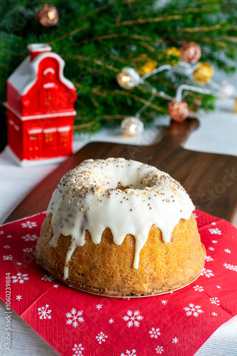 Cake pastry cookie food Netherlands white background tart festive food